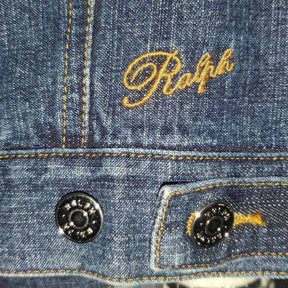 Ralph - by Ralph Lauren 🖤 jean jacket - Picture 4 of 4